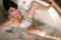 sexy brunette vicky gets all wet in the bath hot ass porno pictures